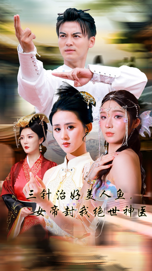 三针治好美人鱼，女帝封我绝世神医（61集）短剧全集完整版