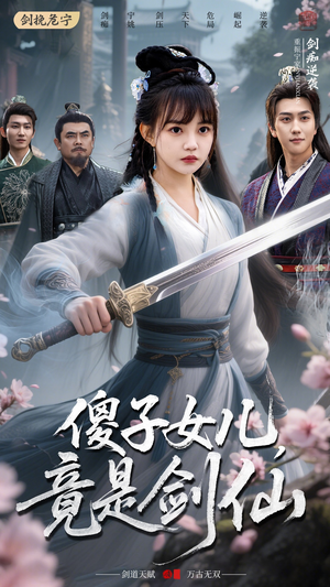 傻子女儿竟是剑仙（50集）口碑爆棚免费看