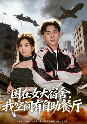 困在女大宿舍，我空间有自助餐厅（71集）最近很火的短剧