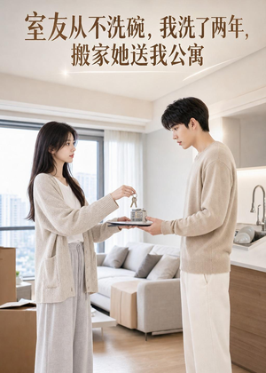 室友从不洗碗,我洗了两年,搬家她送我公寓(47集) 室友从不洗碗,我洗了两年,搬家她送我公寓(47集)免费短剧合集