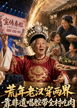 荒年老汉穿两界：靠非遗唱腔带全村吃肉（73集）免费短剧完整版